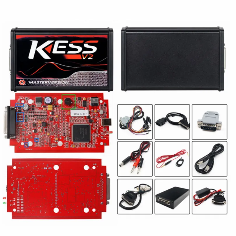 Онлайн V2.47 EU Red Kess V5.017 KTAG V7.020 V2.23 OBD2 менеджер тюнинговый комплект качественный светодиодный BDM Рамка ECU программист для автомобилей/грузовиков