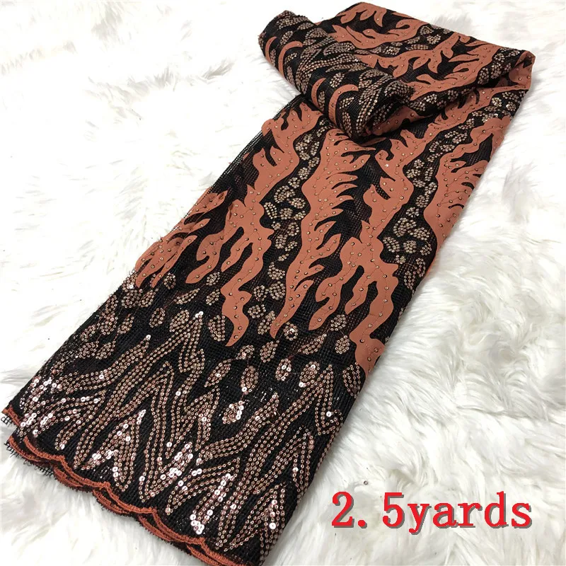 2 5 ярдов африканская французская сетка кружева с блестками для свадьбы