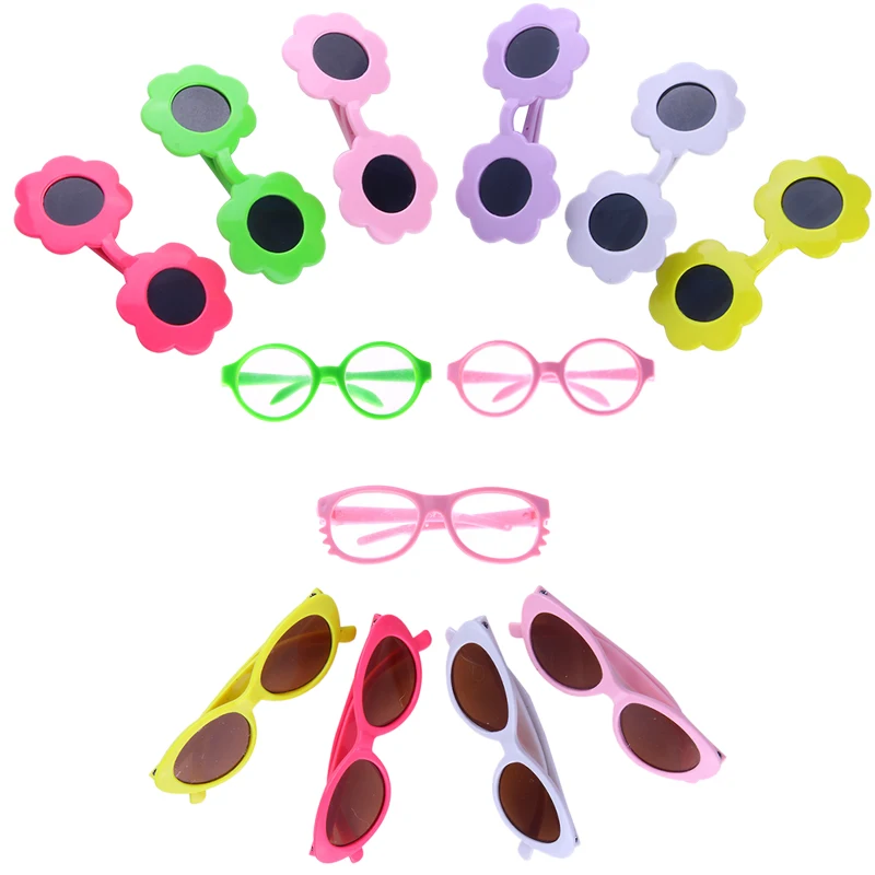 Promotion! Sunglasses Fit 18 Inch American &amp43 CM Baby Doll Clothes Accessories Girl's Toys Our Generation Birthday Gift | Игрушки и