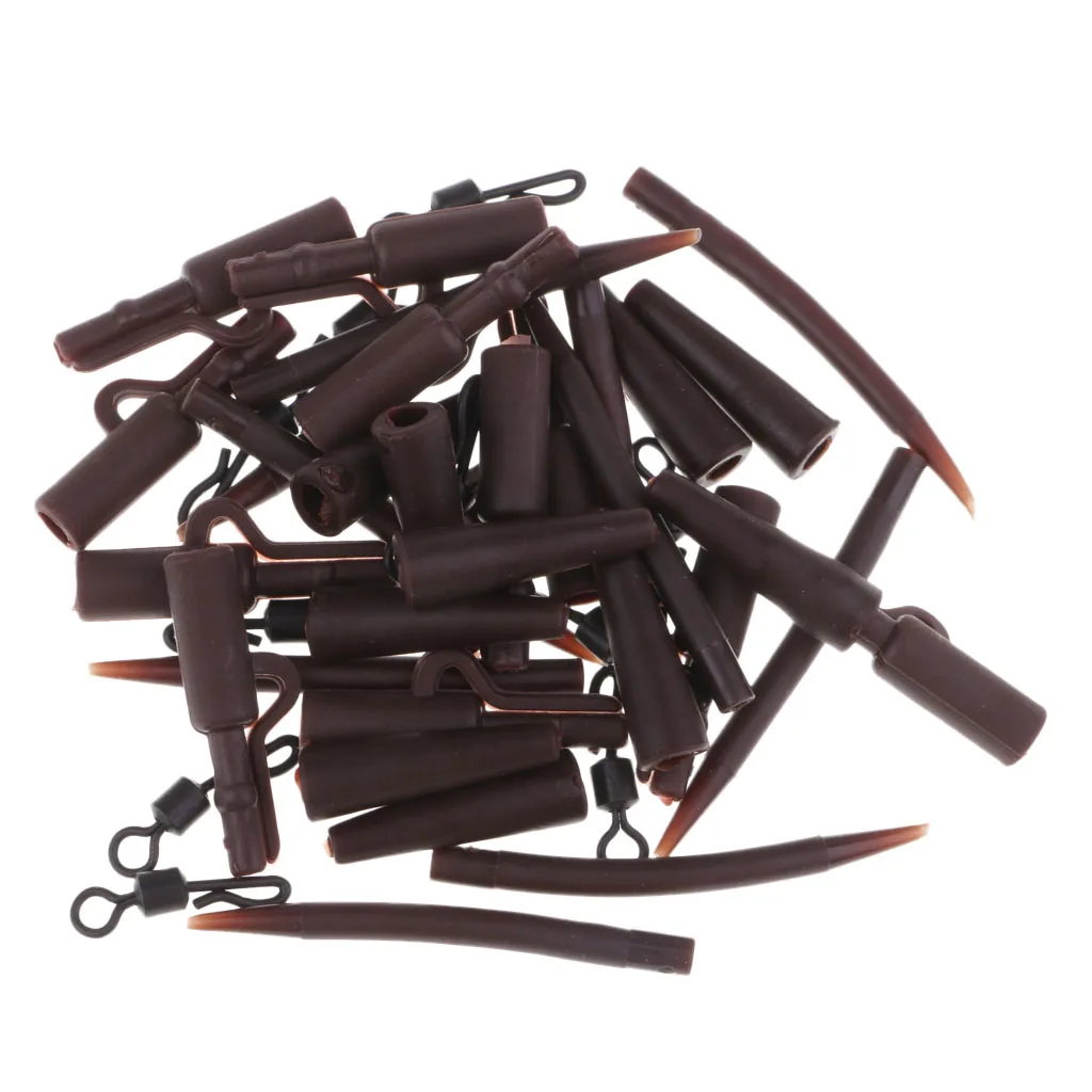 40 шт. резиновые зажимы для рыбалки на карпа | Спорт и развлечения