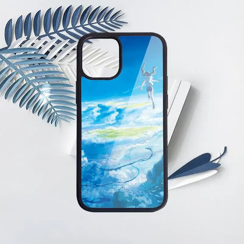 

Anime Your Name Phone Case for iPhone 11 12 pro XS MAX 8 7 6 6S Plus X 5S SE 2020 XR Hard PC