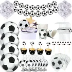 Футбольный аксессуар, одноразовый баннер на тарелке, шапка чашке, шарик для вечеринки