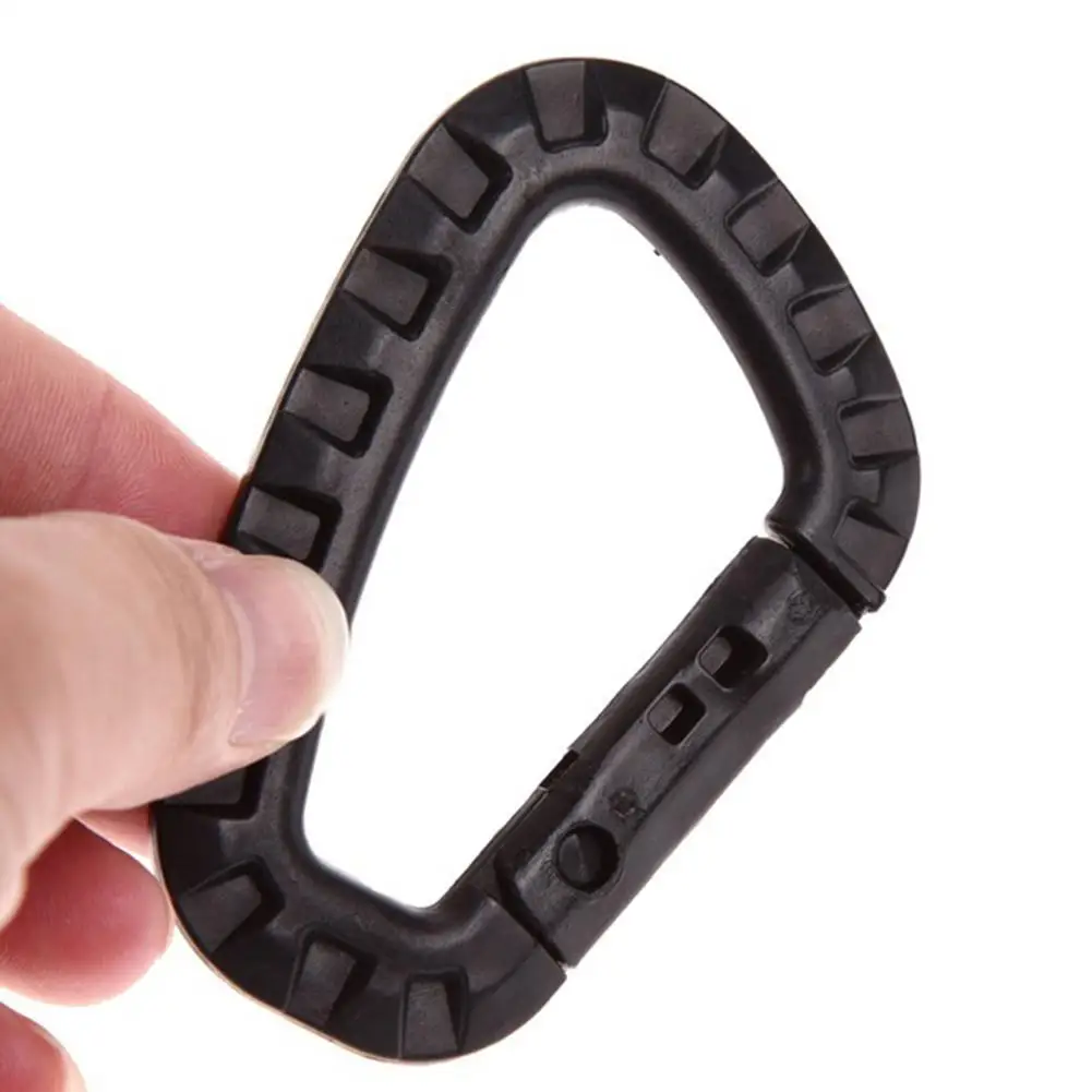 5 Pcs/ Set D Ring Key Chain Clip Hook Outdoor Carabiner Keychain Camping Hiking Climbing Buckle Snap Tools | Спорт и развлечения