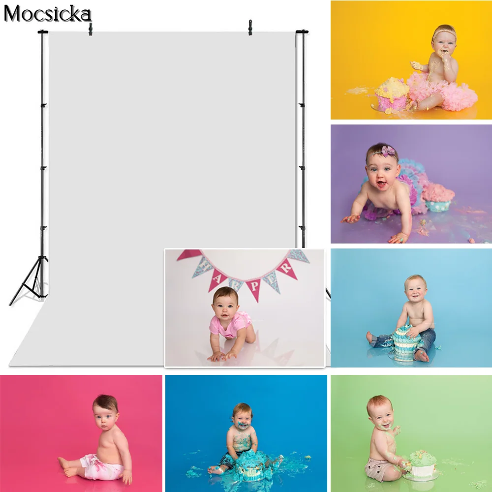 

Однотонный фон для студийной фотосъемки с изображением торта, зеленого, розового, белого, синего, фиолетового цветов