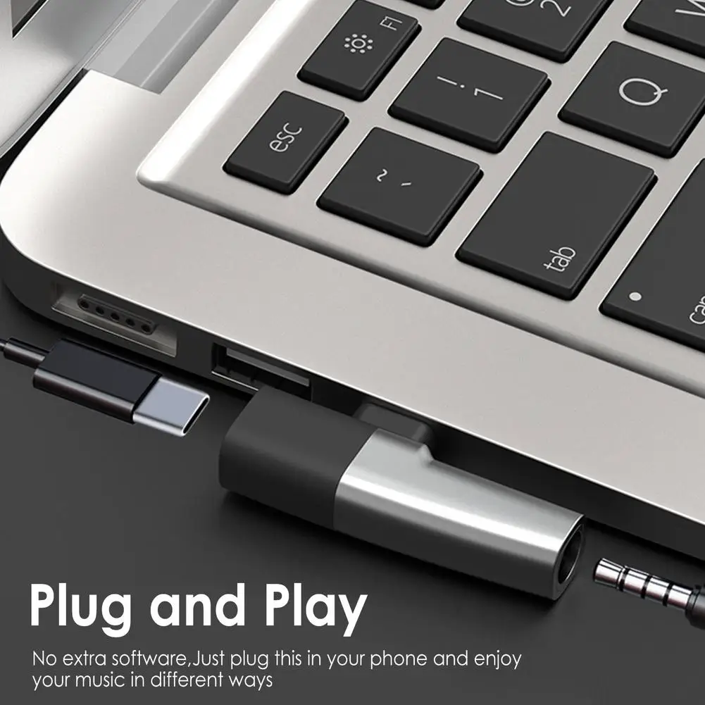 

Usb Type C To 3.5mm Aux Jack Audio Adapter Headphones Convertor For Samsung Galaxy S21 Ultra Note 20 Plus Tab S7+ Huawei Xiaomi