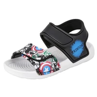 disney 2021 summer baby soft soled spider man sandals 4 12 years old boys and girls beach shoes captain america