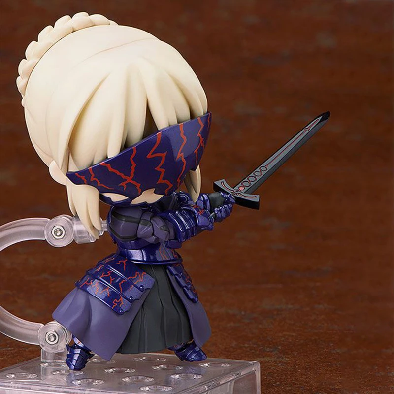 Фигурки аниме fate stay night Arturia Pendragon Alter saber 363 # ПВХ 10 см экшн-фигурка Q.ver Коллекционная
