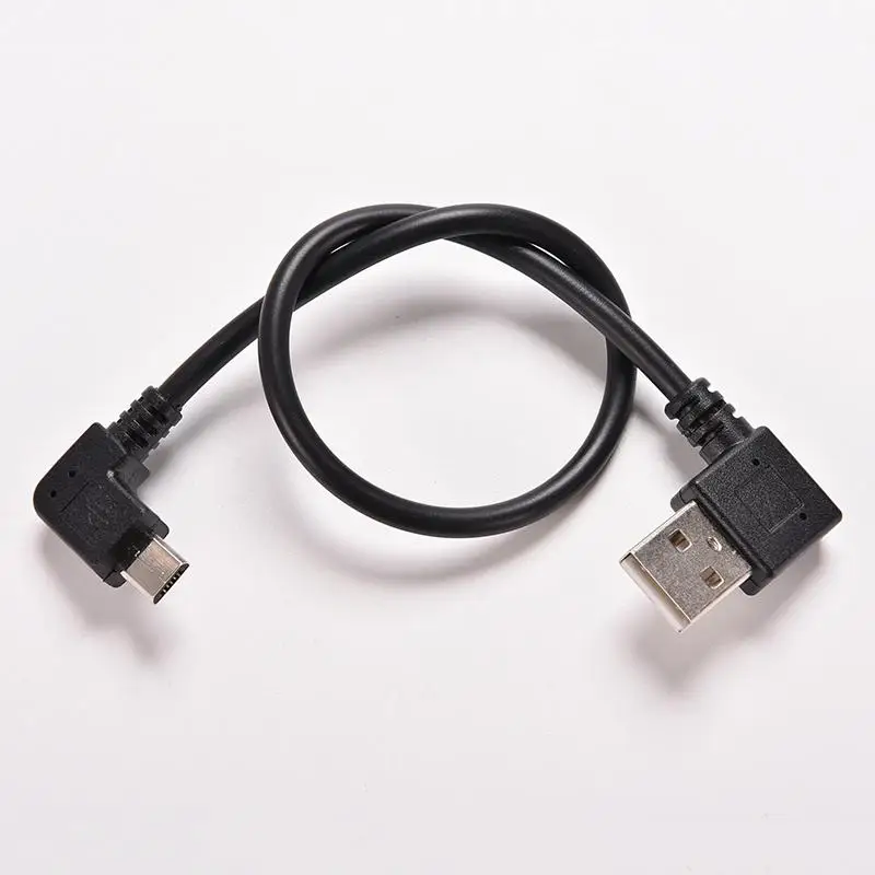 1PC 5 Pin Micro Male To 2.0 A Male Data Sync Charger Cable Converter 90 Degree Adapter SP Right Right Angle Micro USB Data Cable
