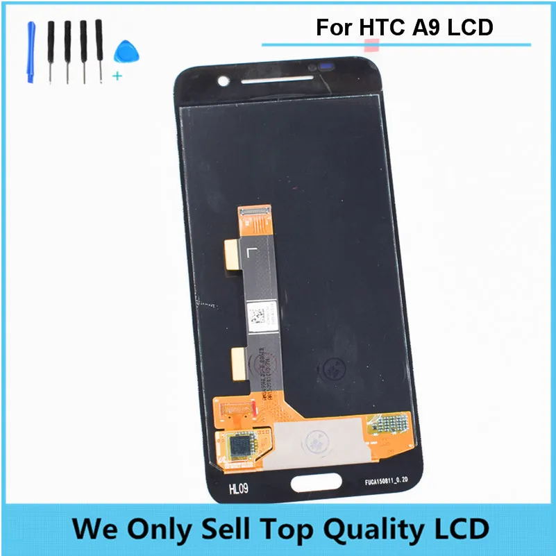 Черный Белый для htc ONE A9 ЖК-дисплей сенсорный экран с дигитайзером сборка запасные