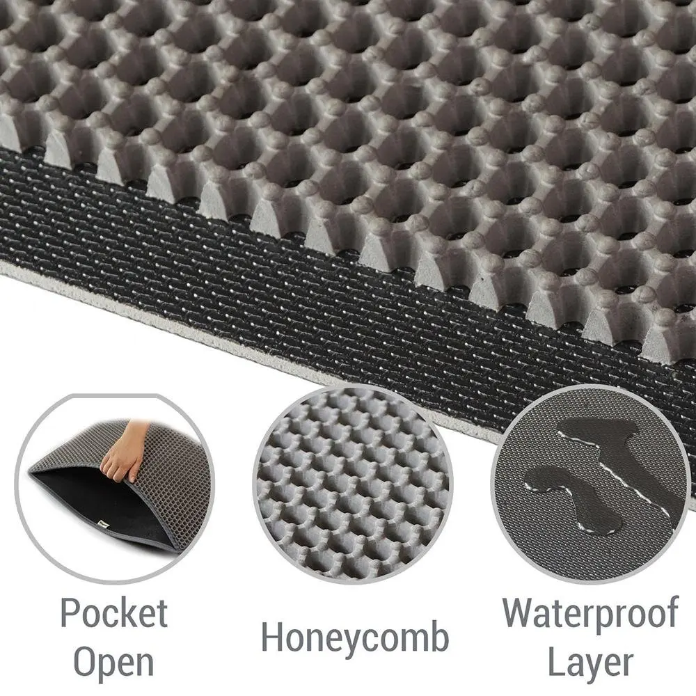 Наполнитель для кошачьего туалета NarwalDate двухслойный мягкий наполнитель из ЭВА