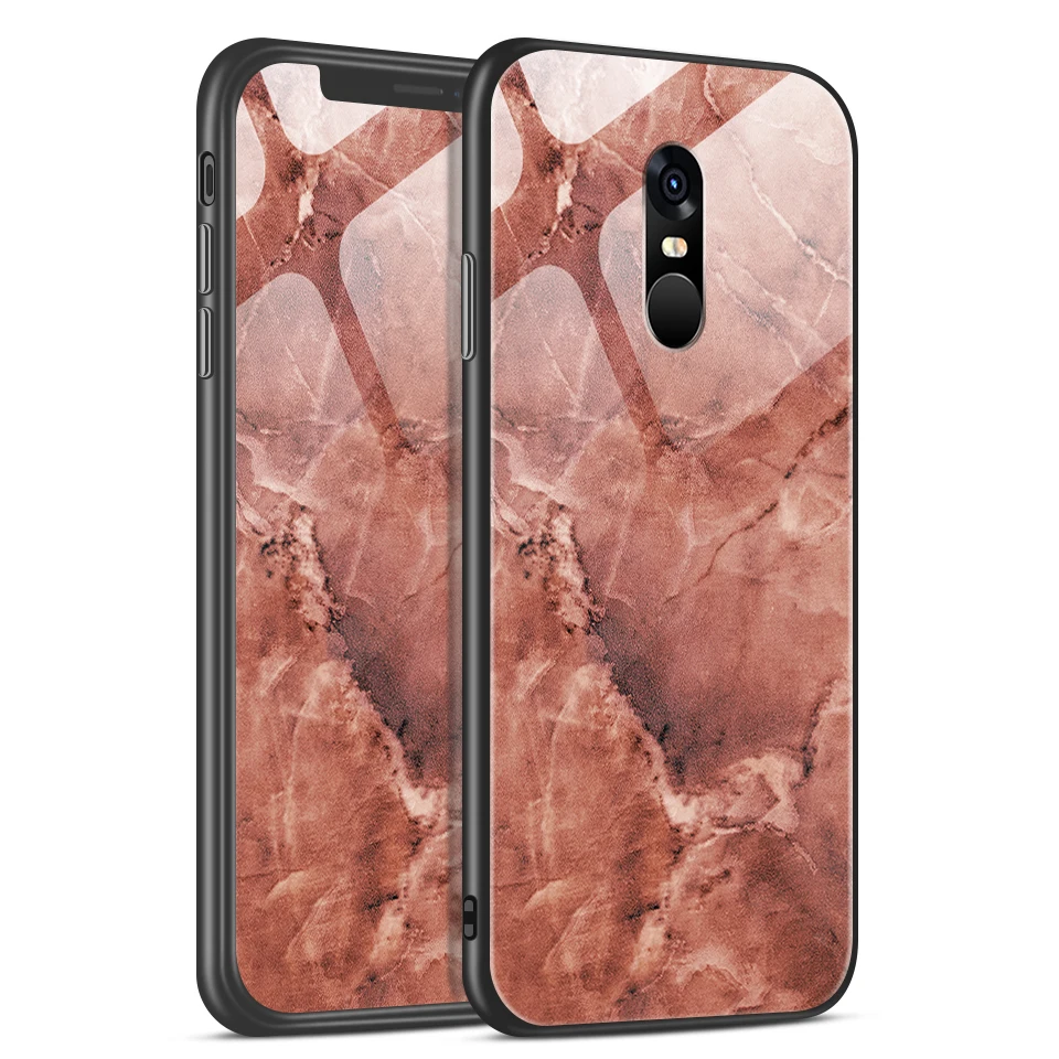 W335 Для Xiaomi Redmi Note 4/4X роскошный чехол из закаленного стекла для Remi Note 4 Pro CN Version/4 Gobal Version Fashion Soft Edge Shell - Цвет: W335