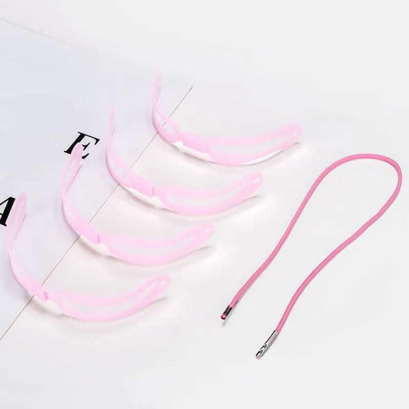 4 шт. Уход за лошадьми набор трафаретов для бровей инструменты макияжа DIY носимых