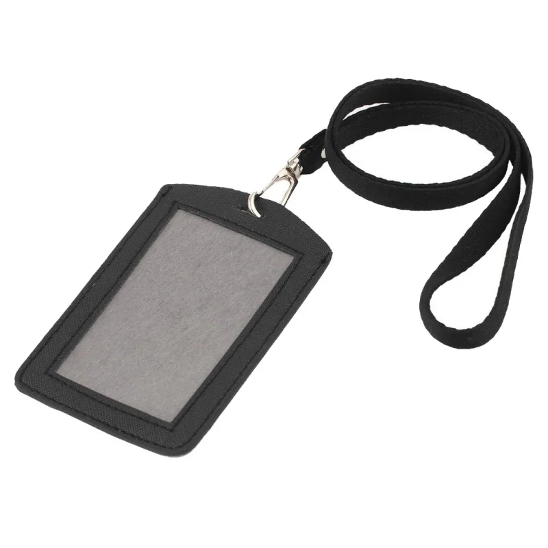 Черный вертикальный ремень со значком для офиса и школы | Багаж сумки