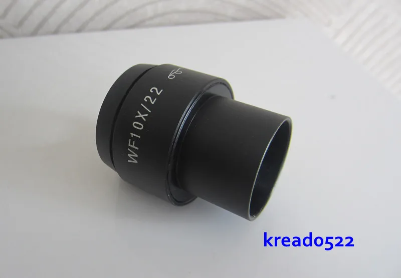 WF10X 22mm Zoom Adjustable High Eyepoint Wide Angle Optical Stereo Microscope Eyepiece Lens 30mm with Rubber Plastic Eye Guards |