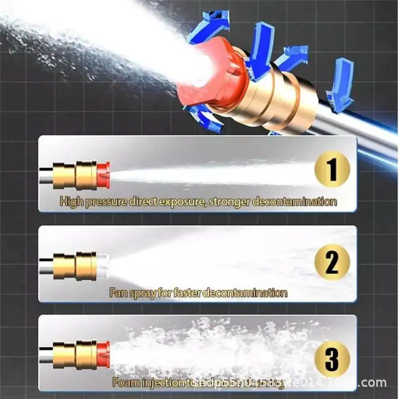 Беспроводной пистолет для мойки автомобиля высокого давления 2000 Вт 90 бар Makita 18 в