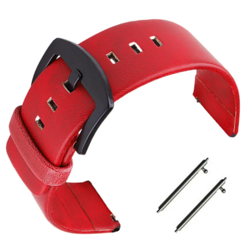 Ремешок из натуральной воловьей кожи для мужчин и женщин браслет наручных часов