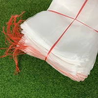 10pcs nylon gardening netting bags grow bag plant covers for protect fruits vegetables flowers anti insect bird farming supplies