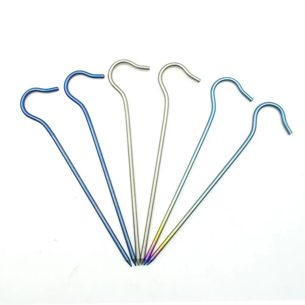 HobbyLane титановые легированные колышки для палатки сверхлегкие портативные локоть