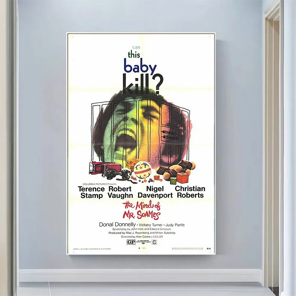 

V2263 The Mind of Mr. Soames Vintage Classic Movie Wall Silk Cloth HD Poster Art Home Decoration Gift