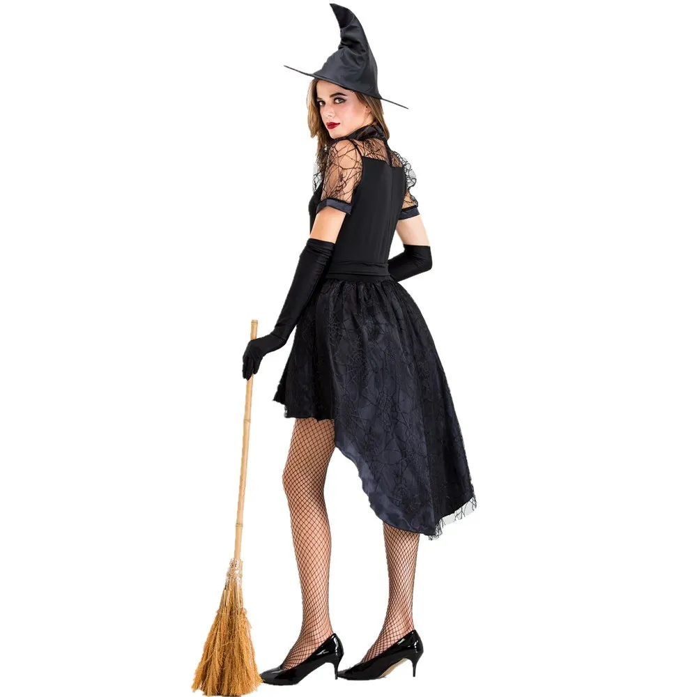 

Halloween adult black witch costume gameplay sexy witch stage costume tuxedo love live cosplay cosplay costumes