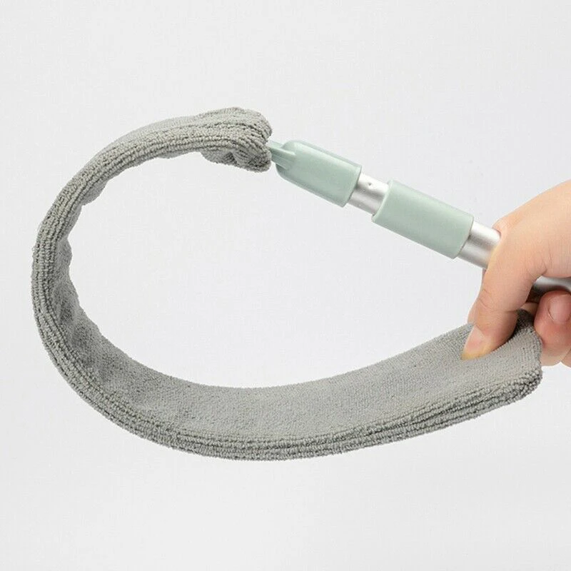

Bedside Dust Brush Long Handle Mop Reusable Microfibre Duster Sweeping Brush GRSA889