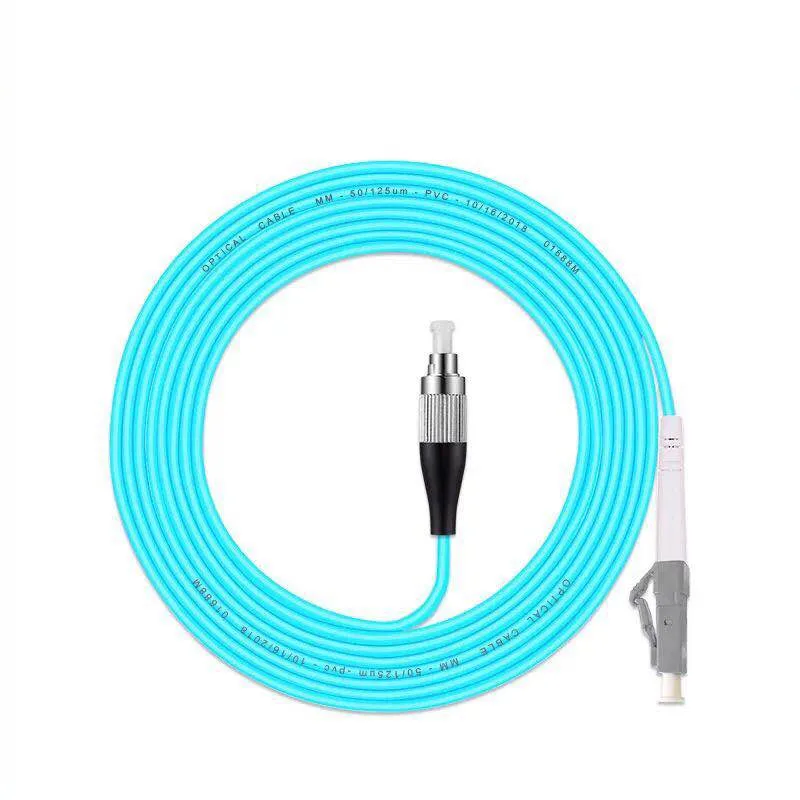 

Free Shipping 5PCS/lot FC/UPC -LC/UPC OM3 Fiber Optic Patch Cord 10G 50/125 Fiber Cable Multimode Simplex Optical Jumper1M 2M 5M