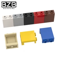bzb moc 87552 4864 1x2x2 wall board high tech building block model kids creative diy brick parts best toys gifts