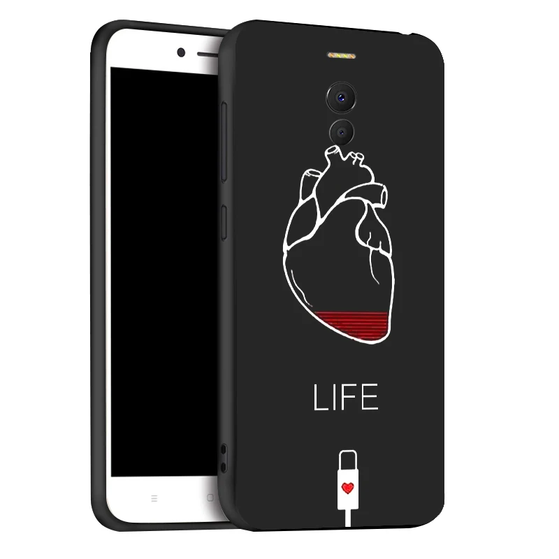 x075 DIY окрашенный чехол для телефона для Meizu M6 M5 Note чехол силиконовый чехол для задней панели для Meizu M6T M6s M5S M6 Чехлы для крышки Fundas кожаный бампер - Цвет: x075