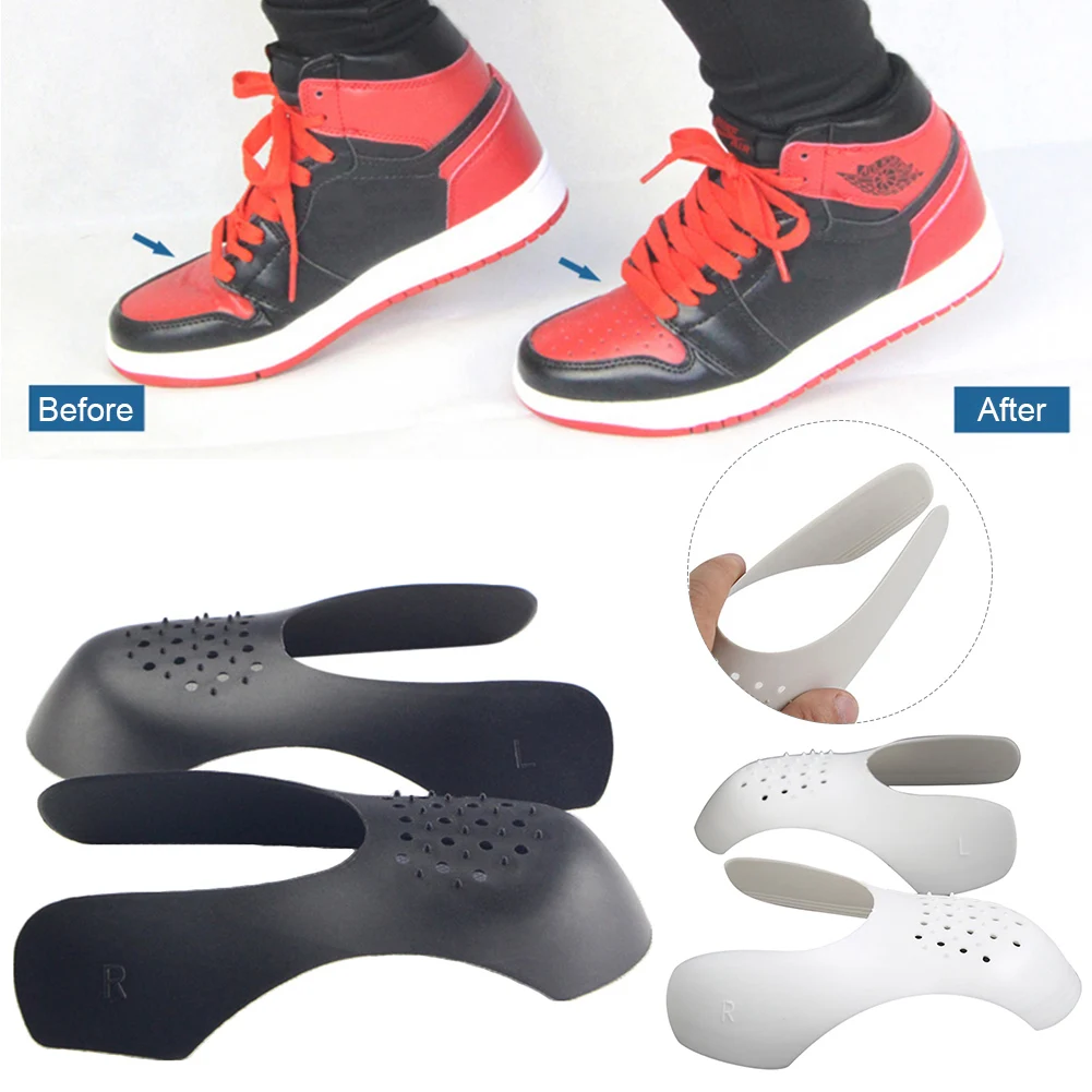

1 Pair Toe Cap Support Practical Protector Shaper Anti Crease Expander Universal Keeping Washable Shoe Stretcher Shield Drop