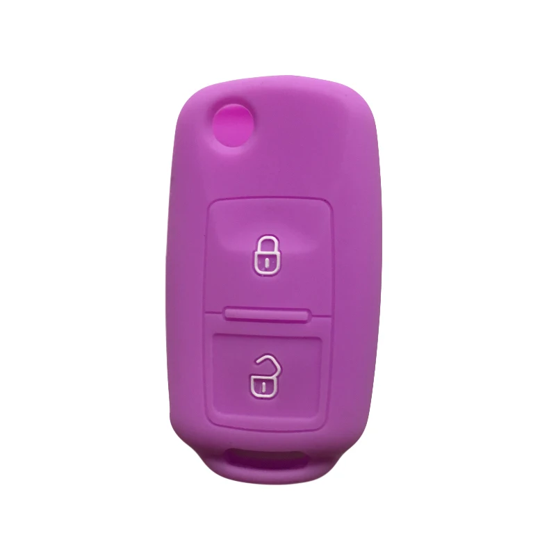 2 Buttons Car Flip Key Case For VW Amarok Polo Golf Mk4 Mk5 Bora Jetta Seat Altea Alhambra Cover Ibiza T5 Passat | Автомобили и