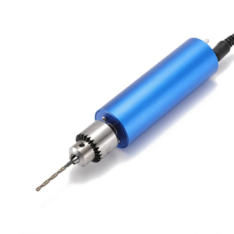 

HOT-US Plug,Adjustable Electric Hand Drill DC3V-12V Motor Press Drilling Compact Set 0.3-4mm Chucks DIY Tools Portable