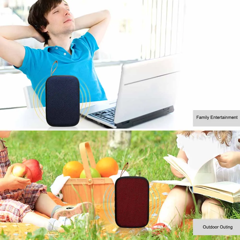 Bluetooth динамик портативный беспроводной громкий s для телефона компьютера