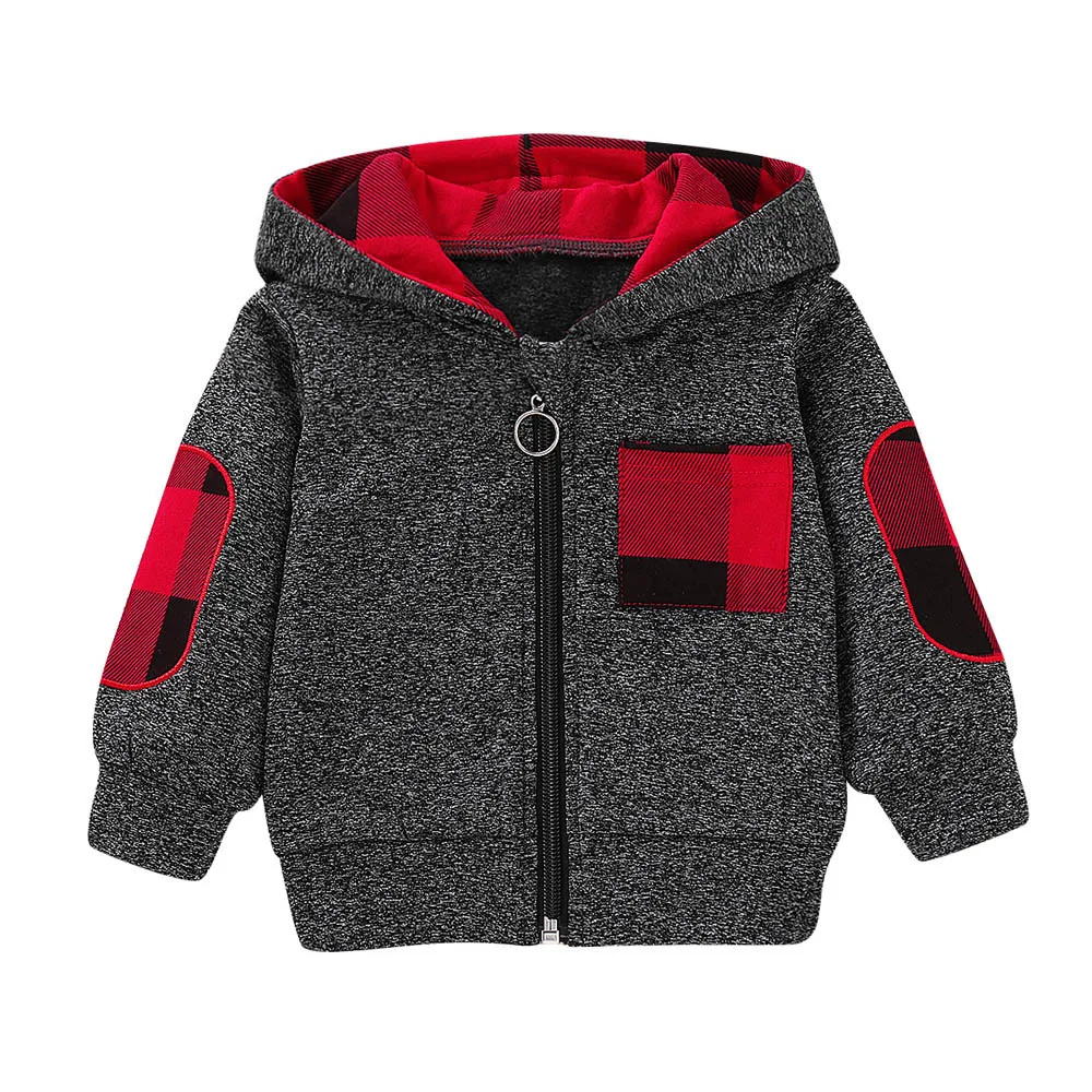 Комплект из 2 предметов для малышей детская теплая куртка пуловер с капюшоном