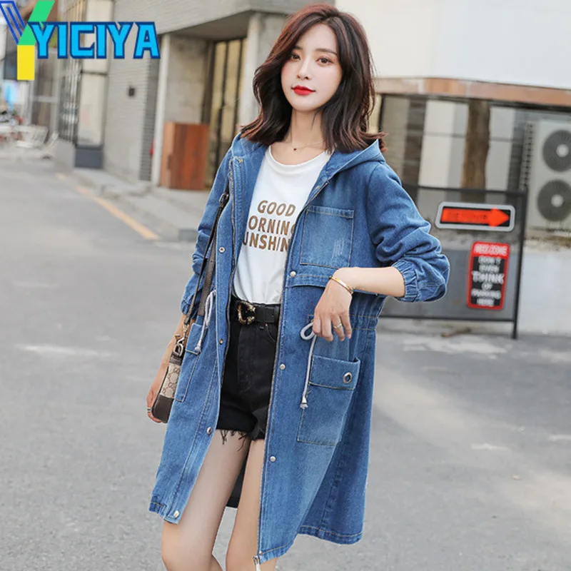 

YICIYA women's clothing denim jacket women Jean jacket y2k winter jacket for women met coat women's jeans jackets top oversized