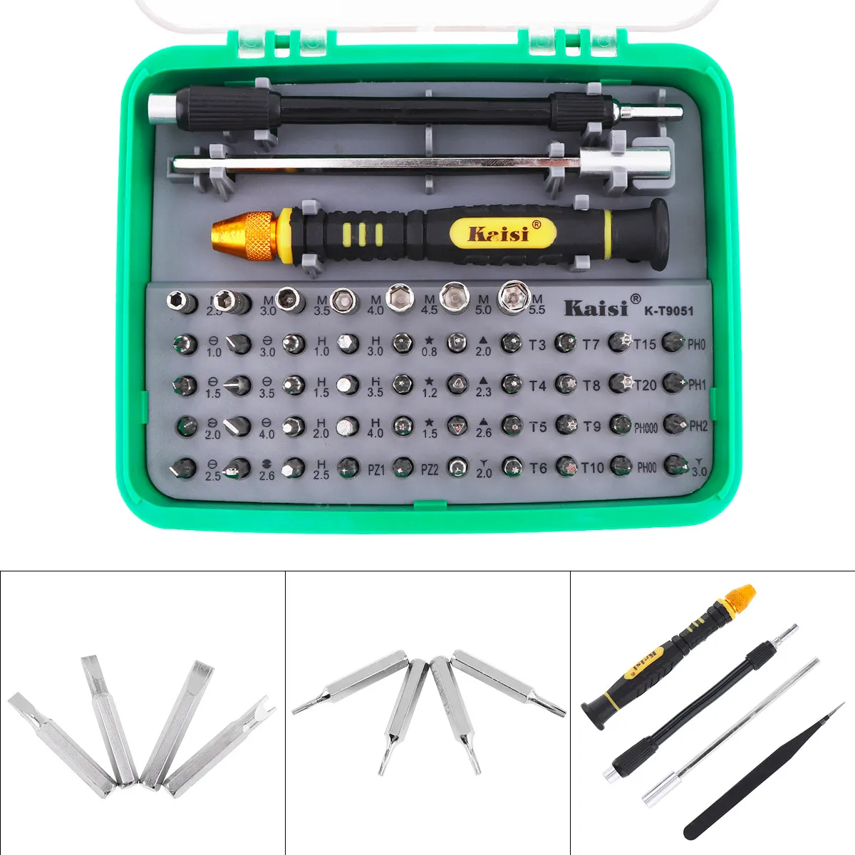 Набор отверток 51 в 1 набор инструментов для открытия Универсальные отвертки