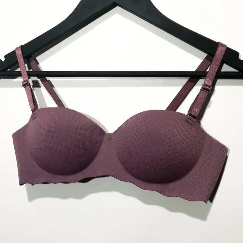 

11Colors Sexy Women Bras Solid Seamless Underwear Adjustable Push Up Wire Free Bralette Soft Fashion Female Breathable Lingerie