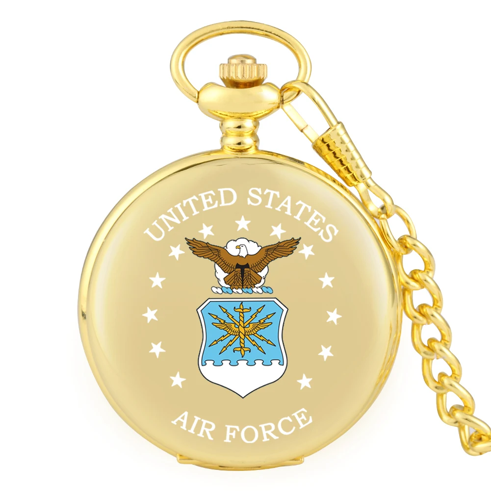 

Vintage Black/silver/gold Mens Pocket Watches United States Armies Pendant Watch Unisex Gift Support Customization Dropshipping