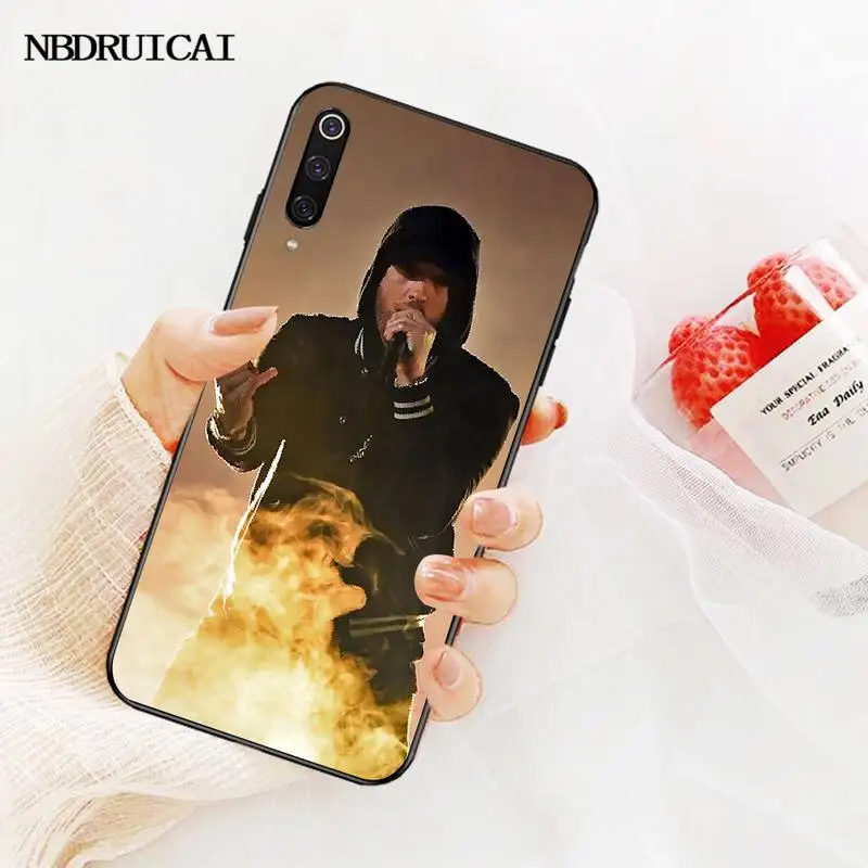 NBDRUICAI Rapper Eminem DIY чехол для телефона с рисунком Redmi Note 8 8A 7 6 6A 5 5A 4 4X 4A Go Pro Plus Prime |