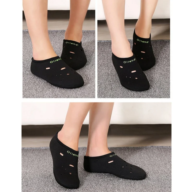 Зимние спортивные носки для взрослых Теплые нескользящие носки-тапочки занятий