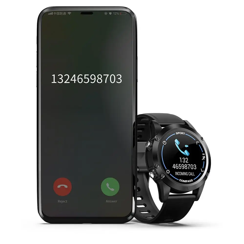 X5 Смарт часы мужские водонепроницаемые ip68 всегда на солнечном свете Видимый