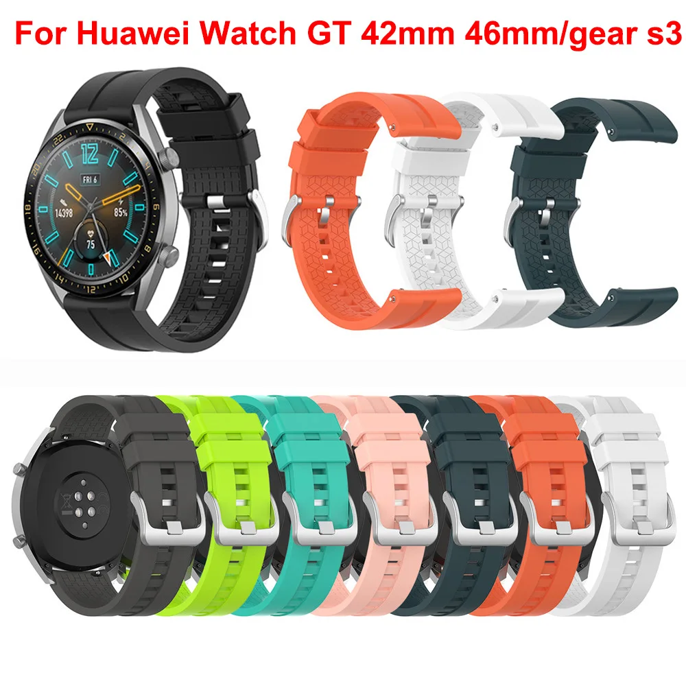 Ремешок для часов Huawei Watch GT 2 46 мм 22 ремешок samsung galaxy gear S3 Frontier браслет Amazfit GTR 47