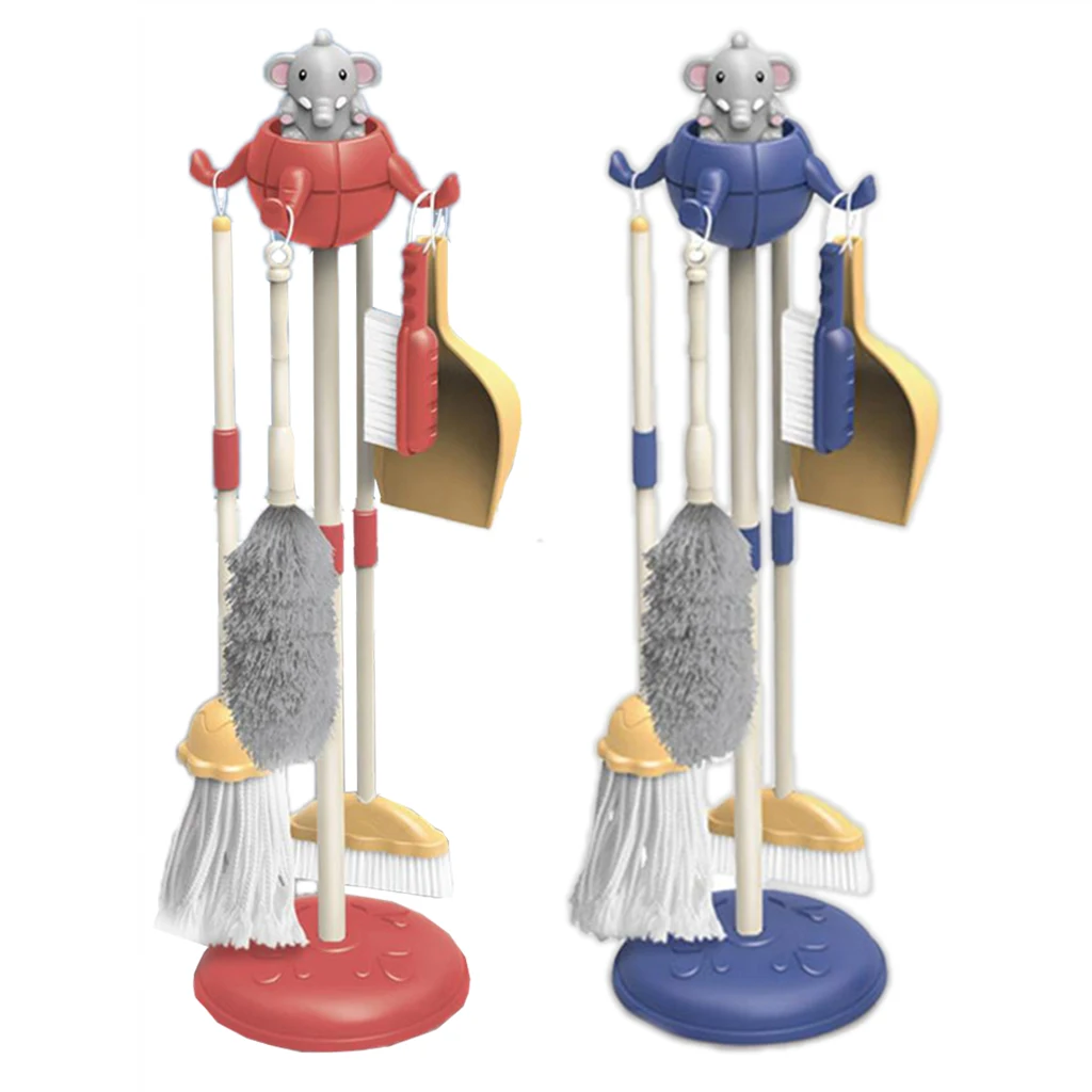 

Detachable Kid Play Pretend Play Housekeeping Cleaning Set Pretend Play Household Cleaning Tools for Toddlers Girls & Boys