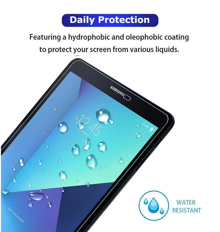 Screen Protective guard glass for Samsung Galaxy Tab S2 S3 9.7 inch SM-T810 T815 T817 T819 T820 SM-T825 T829 Tempered film | Компьютеры и