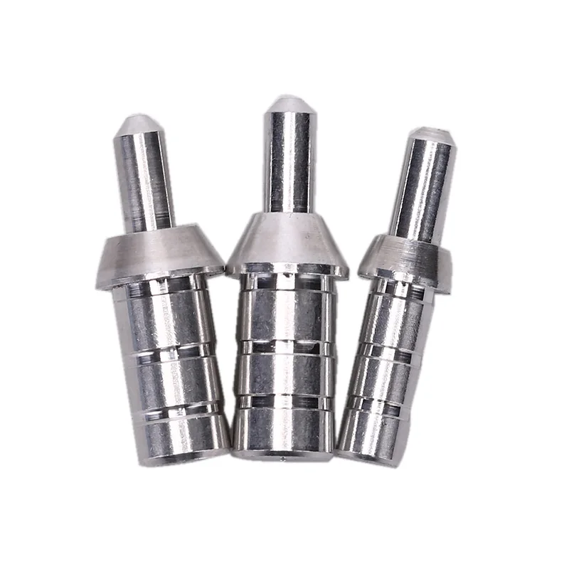 12 шт. стрельба из лука Алюминий НОК булавки для стрелка вал Нока соединение сумка