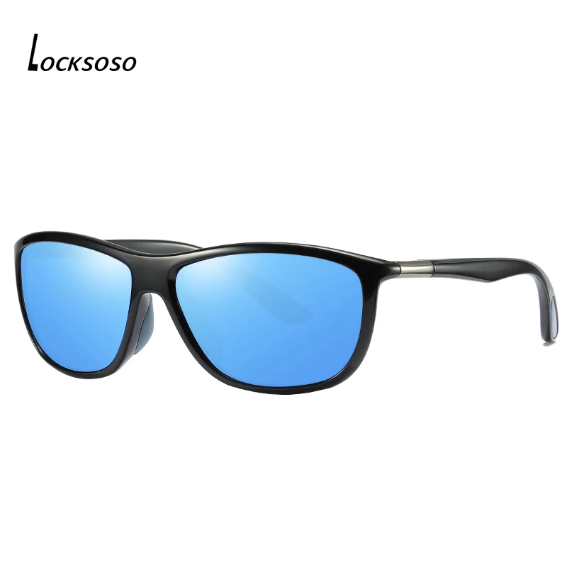 Солнцезащитные очки LOCKSOSO Мужские поляризационные Uv400 винтажные брендовые