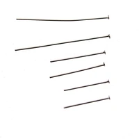 100pcs 15 20 30 40 50 60 70mm stainless steel flat head pin for jewelry making nail headpin for diy beading jewelry making