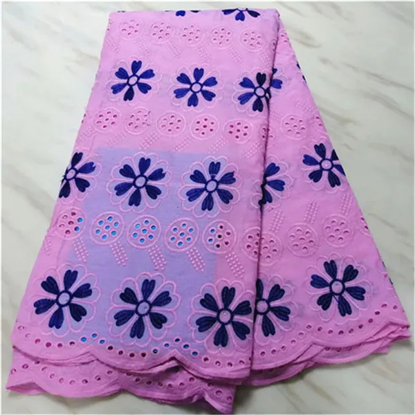 as picture Швейцарская вуаль кружева в швейцарской последние tissu africain broderie хлопок кружева ткань из Дубая высокого качества кружева 5 ярдов/партия - Цвет: as picture