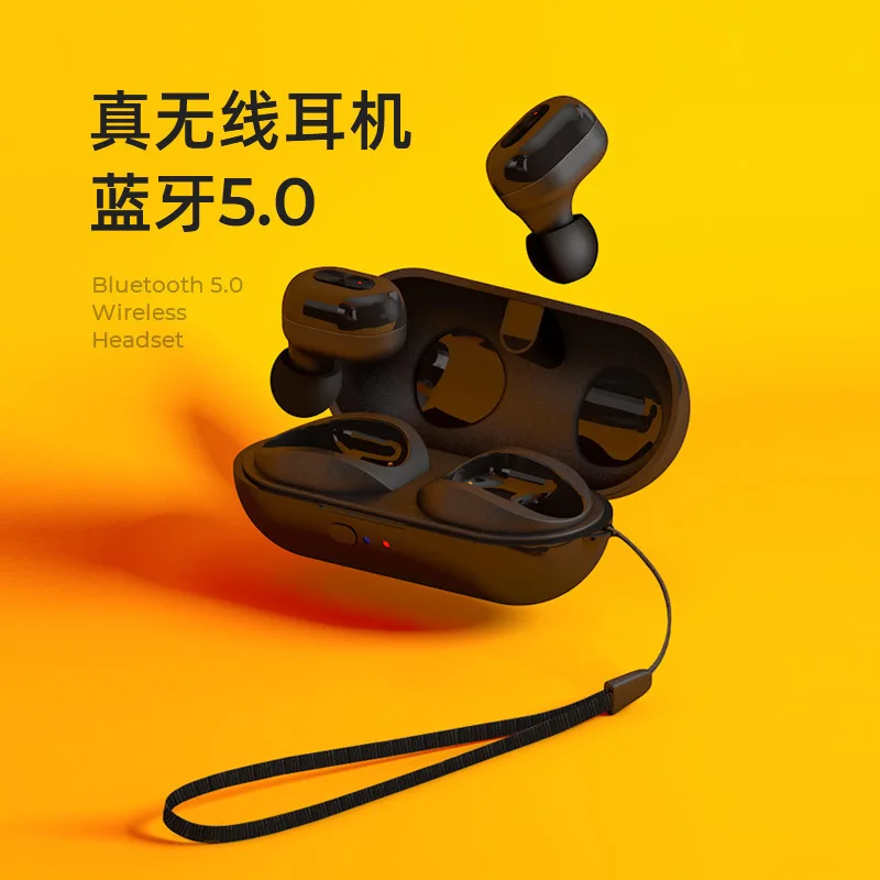 

Mini In-Ear Earbud 5.0 Waterproof Bluetooth Headset Stereo True Wireless Binaural
