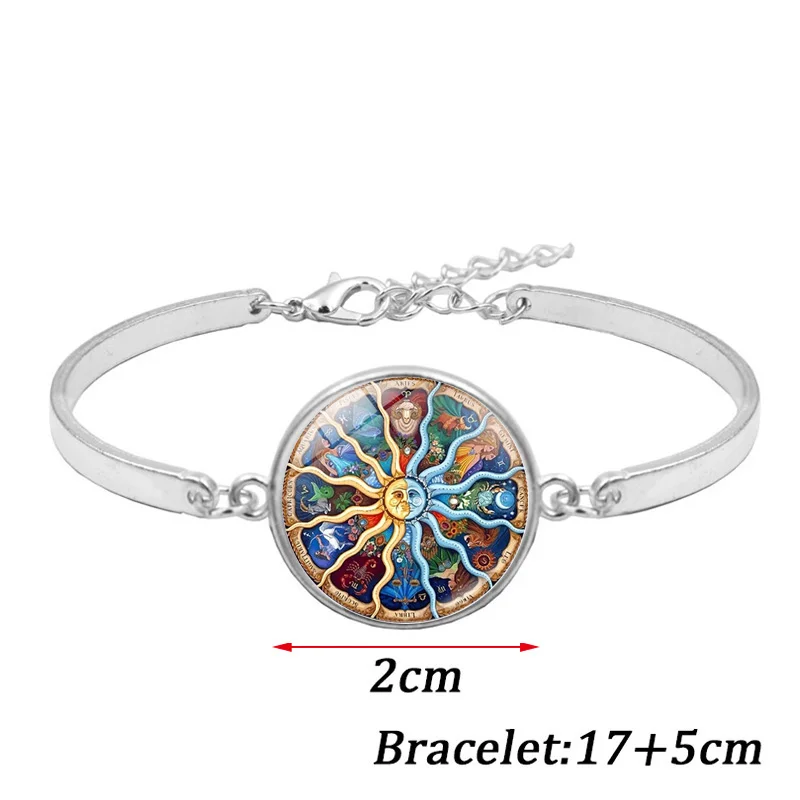 Sun Moon/Созвездие кабошоны разрисованные изделия из стекла Модный Ювелирный Набор