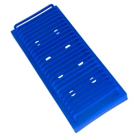rectangle type slide drain rack electrophoresis gel glass plate drying holder school education laboratory equipment